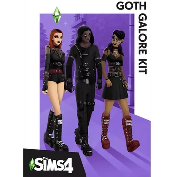 The Sims 4 Goth Galore Kit PC