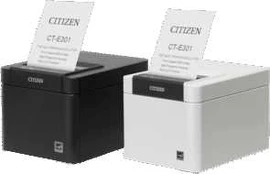 Spausdintuvas Citizen CT-E301, USB, 8 dots/mm (203 dpi), cutter, baltas