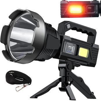 Žibintuvėlio prožektorius su trikoju, cree LED, xhp90 cob