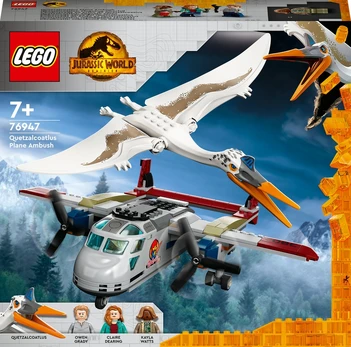 LEGO® Kecalkoatlio lėktuvo pasala