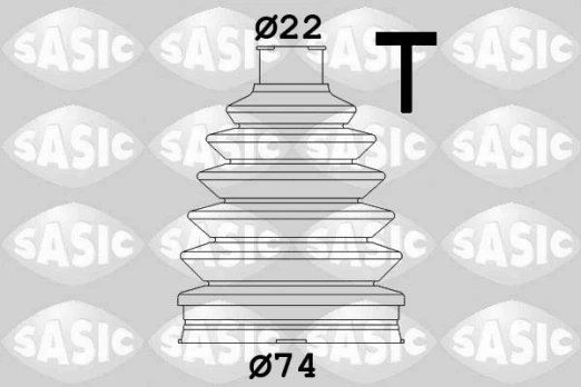 SASIC SAS1904008 CV boot kit