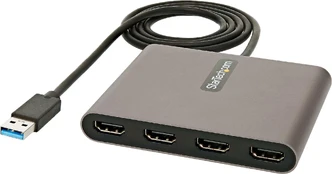 Adapteris Startech USB32HD4, USB 3.0, HDMI kaina