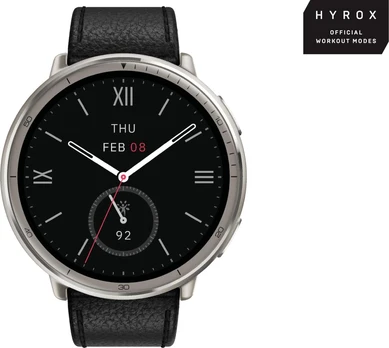 Išmanusis laikrodis Huami Amazfit Active 2, juodas/sidabrinis