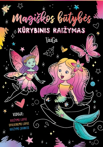 Magiškos būtybės. Kūrybinis raižymas