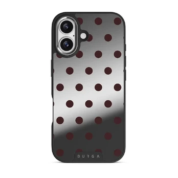 Aqua Mocha - iPhone 17 Case, Elite Mirror Dark (MagSafe) / Silver