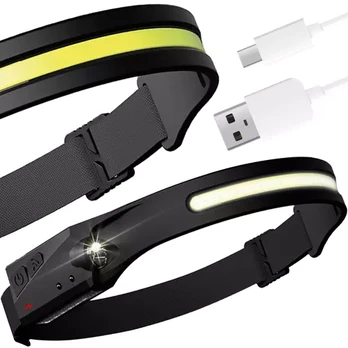 LED priekinis žibintas Trizand 21652 usb led