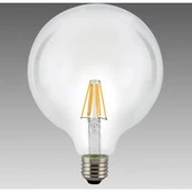 LED stiklo lempa E27 8W 827 skaidri