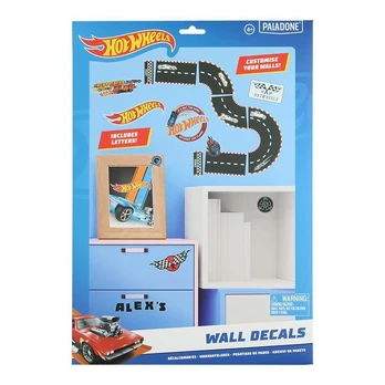 „Paladone Hot Wheels“ personalizuoti sienų lipdukai