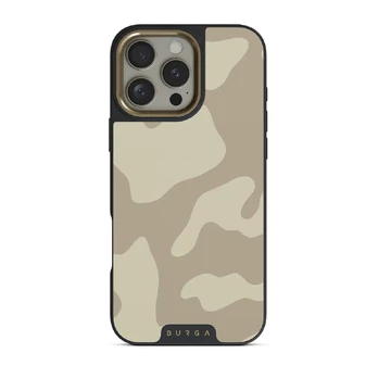 Dune - iPhone 16 Pro Case, Elite Dark (MagSafe) / Gold
