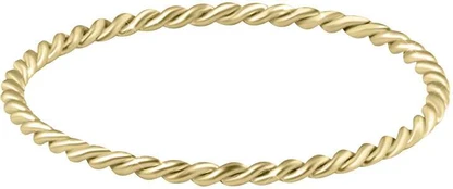 Troli Minimalist auksinis-plated auksinis ring
