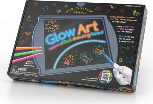 Marvin's Magic Marvins Magic - Glow Art - Black - (MMG009B)