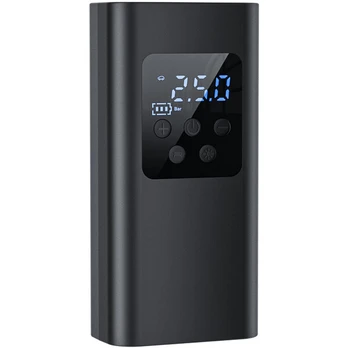 Nešiojamas oro kompresorius, 150 PSI, 6000mAh, su 4 antgaliais