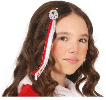 Fiesta Hair extension med julemand