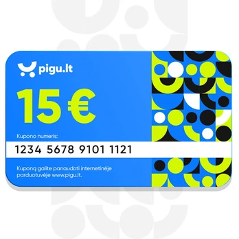 El. Dovanų kuponas, € 15