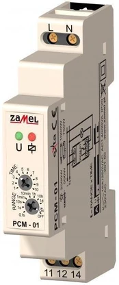 Zamel Laiko relė 16A 1NO/NC 230V AC PCM-01