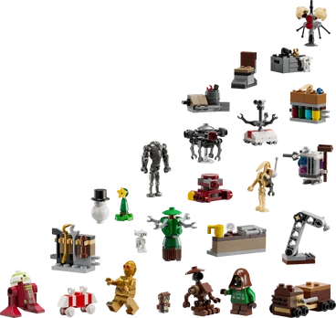 LEGO Star Wars 75418 2025 metų advento kalendorius