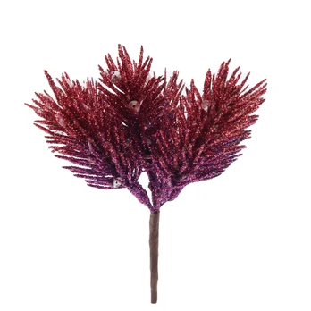 Dirbtinė šakelė Christmas Touch, raudona sp., 13 cm