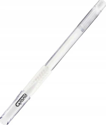 Gelinis rašiklis Grand Gr-101, baltas, 0.5mm