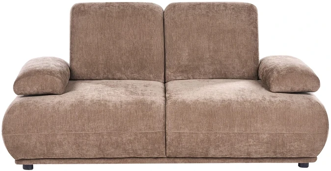Beliani Dvivietė sofa NACKA, šenilinė, ruda