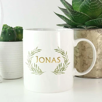 Puodelis "Jonas - Joninių karalius"
