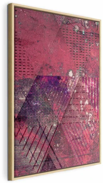 Artgeist Paveikslas - Crimson Abstraction (1 Part) Vertical