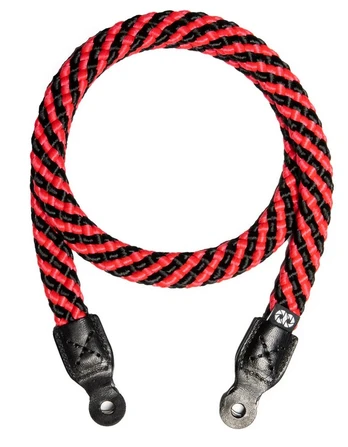 COOPH Braid Camera Strap - Black/Red 125cm C110036004
