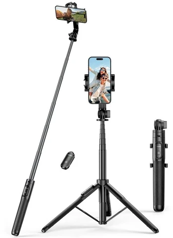 UGREEN Selfie Stick with telescopic stand and Bluetooth remote control