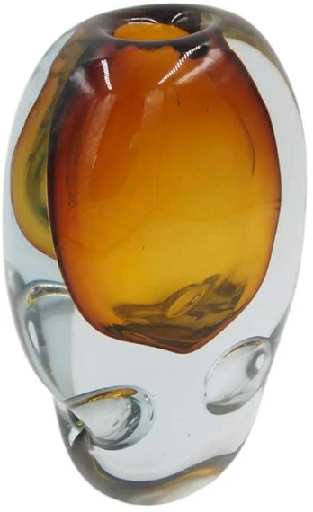 Stiklo vaza „Forma Lumo“ 16×9×26.5 cm