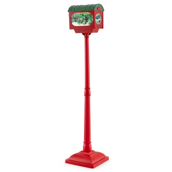 Kalėdinis gatvės žibintas, Spalvingos LED lemputės, 32 × 150 × 32 cm