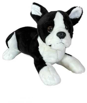 Dubi Plusz Pies boston terrier leżšcy 28cm 32164