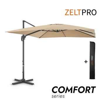Gem. formos skėtis su užvalkalu Comfort Taupe