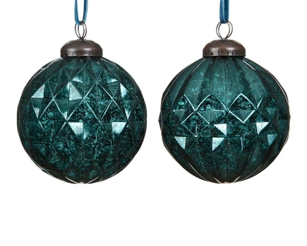 Eglutės žaisliukas Decoris Emerald, žalias, polistirenas