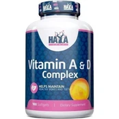 Haya Labs Vitamin A & D Complex 100 kaps. (vitamino A, D kompleksas) kaina