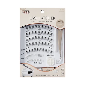 KISS Lash Atelier Design 02 False Eyelash Set Moterims