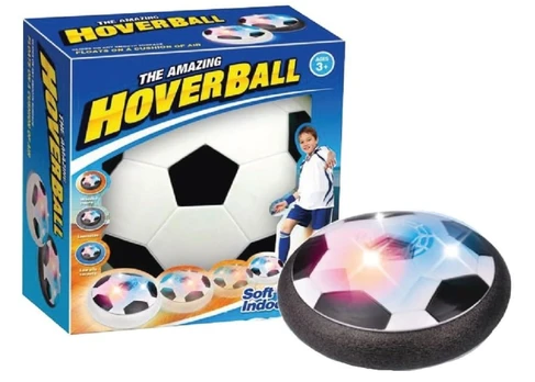 Šviečiantis oro futbolo kamuolys