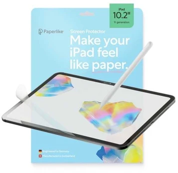 Paperlike 3 for iPad 10.2" (2019 2020 & 2021) - Screen Protector with Authentic Paper Feel and Increased Control for Creators -
