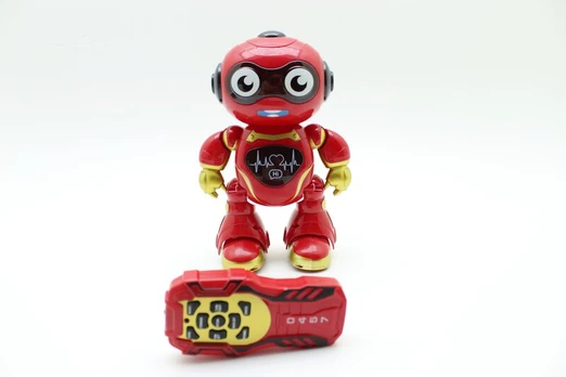 Nuotoliniu būdu valdomas šokantis robotas