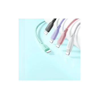 Joyroom Multi-Color Series SA34-AL3 USB-A / Lightning 3A cable 1m - purple