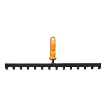 Grėblys be koto FISKARS OneClick, 14 dantų, dirvožemiui