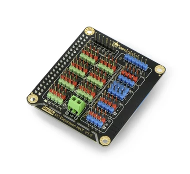 IO išplėtimo priedėlis HAT, skirtas Raspberry Pi 4B / 3B + / 3B / 2B - DFRobot DFR0566