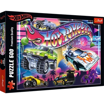 TREFL HOT WHEELS Dėlionė 500 det.