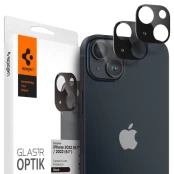 Kameros apsauga Spigen Optik.TR Camera Protector iPhone 14/14 Plus Juoda 2VNT. kaina