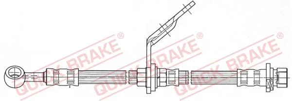 Stabdžių žarnelė QUICK BRAKE 58.992