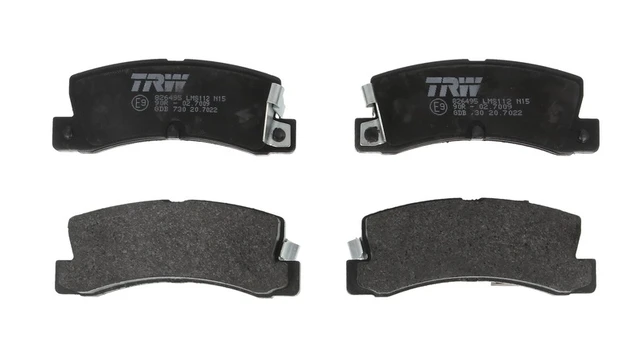 TRW GDB730 Brake pad set