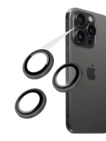 FIXED Camera Glass for Samsung Galaxy S26, black | Fixed