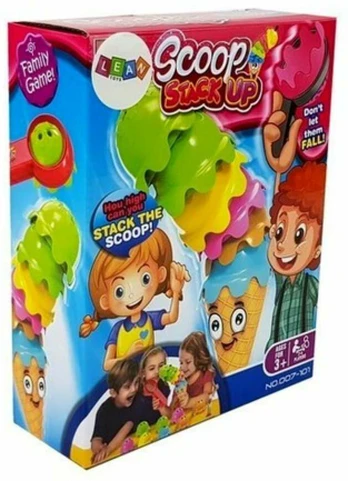 Stalo žaidimas Lean Toys Scoop Stack Up