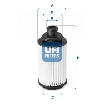 Alyvos filtras UFI 25.118.00
