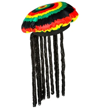Czapka rasta z dredami