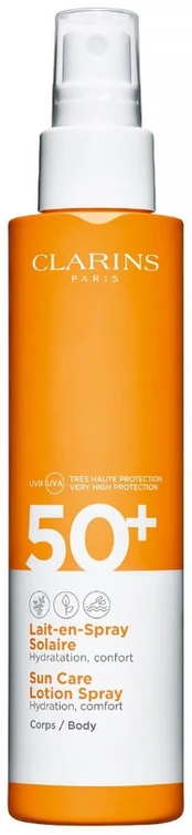 Losjonas įdegio priežiūrai kūnui Clarins Sun Care SPF50+, 50 ml