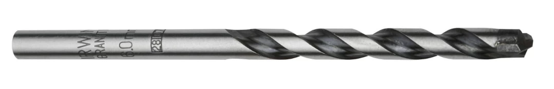 Granito grąžtas IRWIN, smūginis, 4,0 x 80 mm kaina